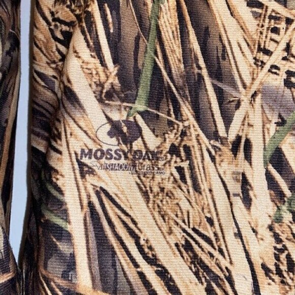 Mount'N Prairie Men's Shadow Grass Hunting Jackets Brown Camouflage Hood Small - Picture 8 of 8